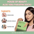 Trigger point done by Aloe Vera Paraffin Socks 