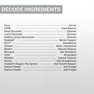 Ingredients in anti dandruff shampoo including keratin, bhringraj, amla, reetha, shikakai and kopirox for scalp health and hair growth