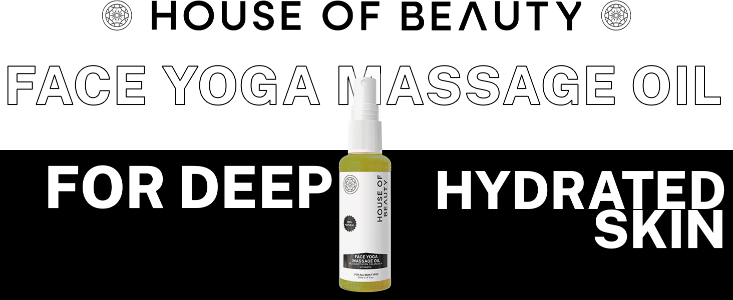 A+ House of beauty face yoga masaage oil