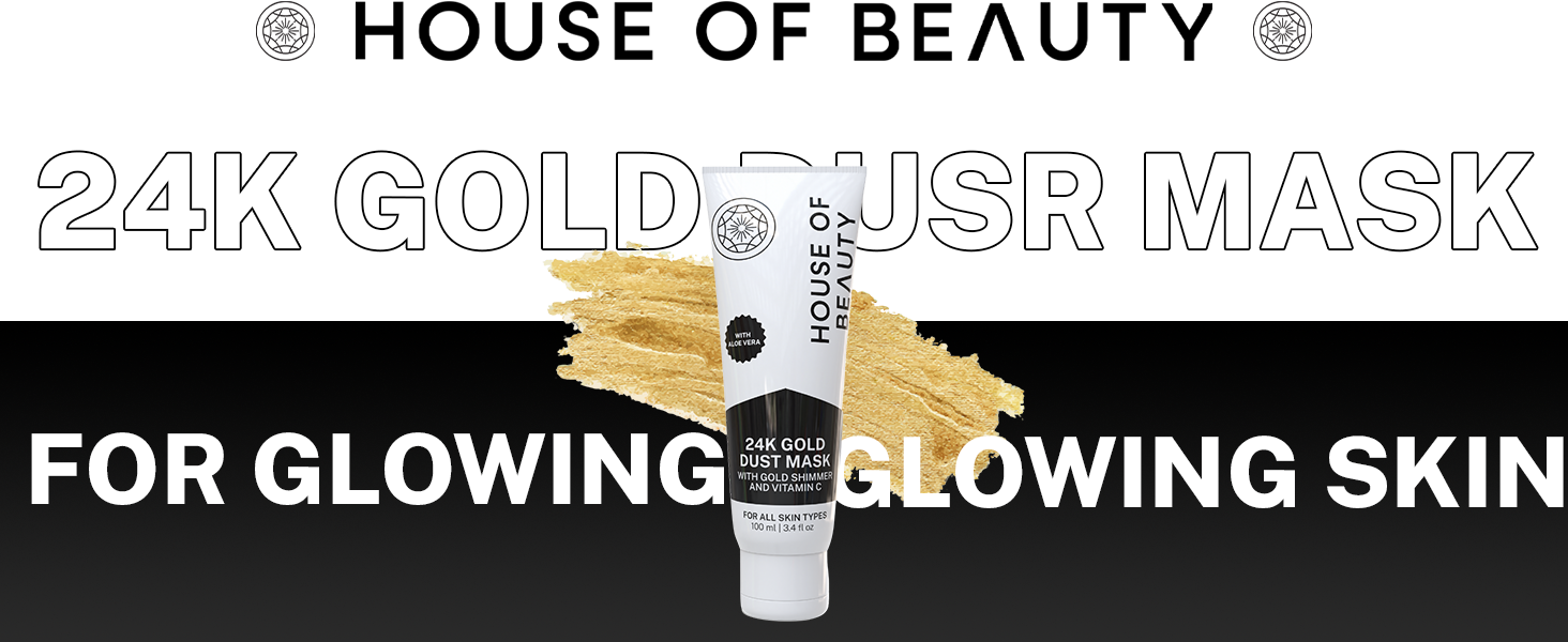 House of Beauty 24K Gold Dust Mask