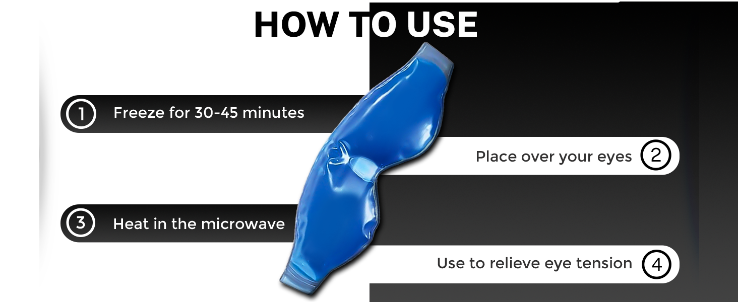 House of beauty Gel eye mask How to use 