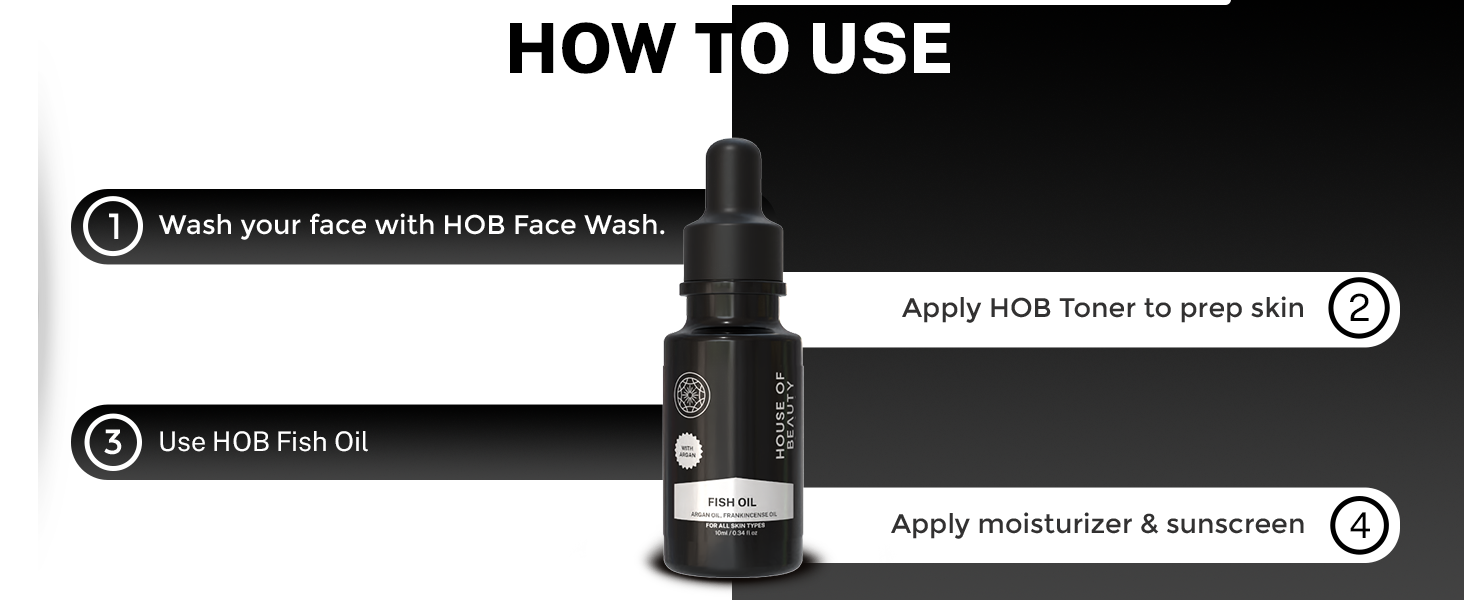 A+ House of beauty Fish oil How to use