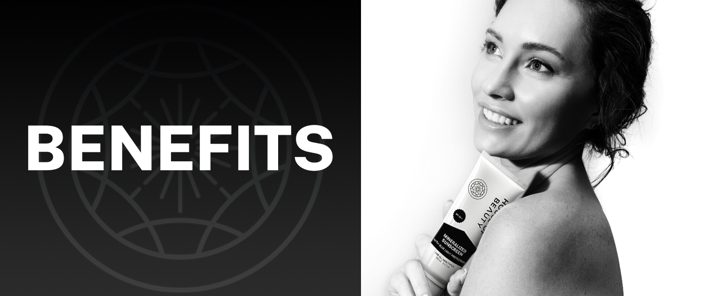 A+ House of beauty Mineralised sunscreen benefits