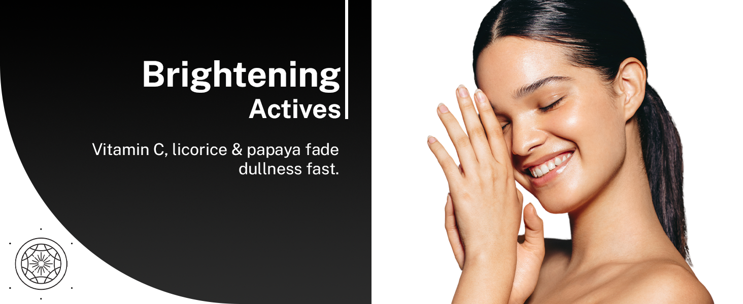 House of beauty 24k Gold dust mask give you brightening actives