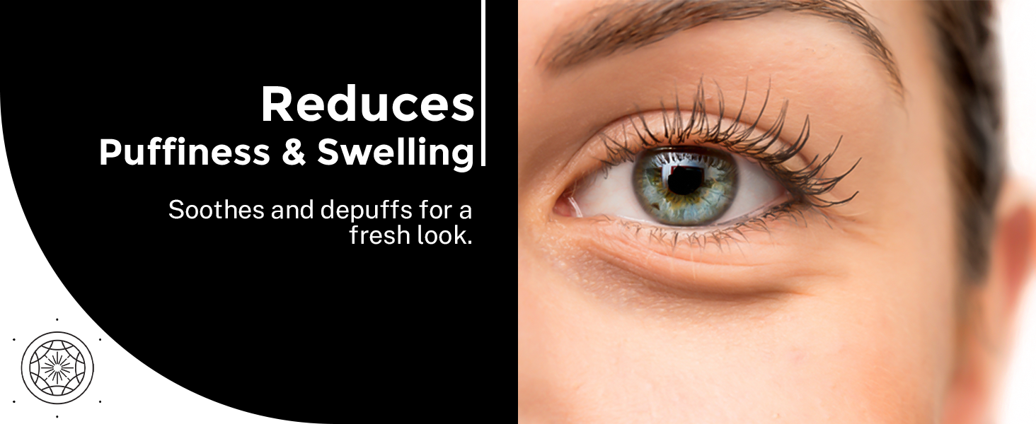 House of beauty Gel eye mask Reduces puffiness & swelling