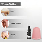 body cupping can be used on arms legs thighs and belly for fat reduction and skin tightening