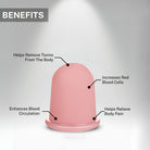 body cupping benefits improves blood circulation reduces toxins relieves body pain and boosts red blood cells