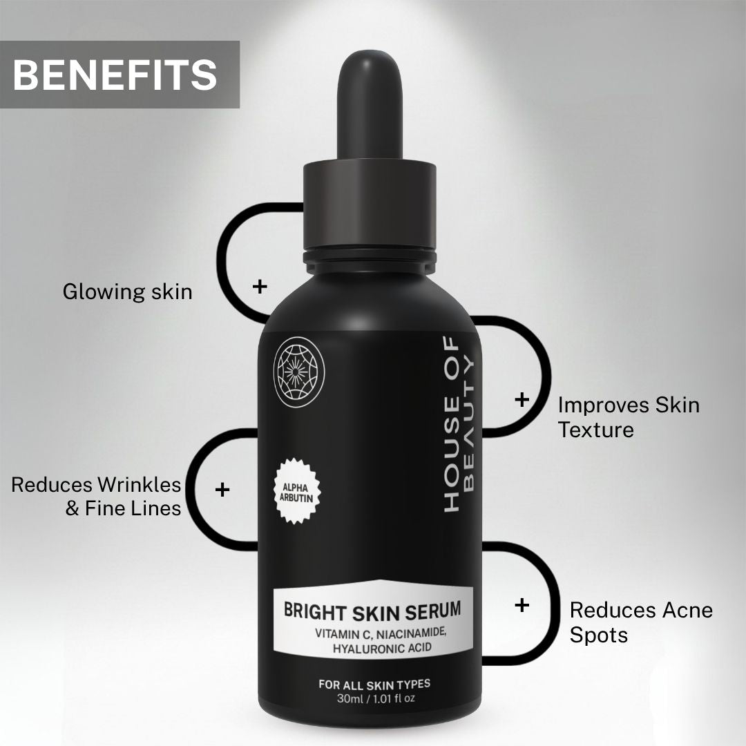 bright skin serum benefits improves skin texture reduces acne spots fine lines and boosts glow