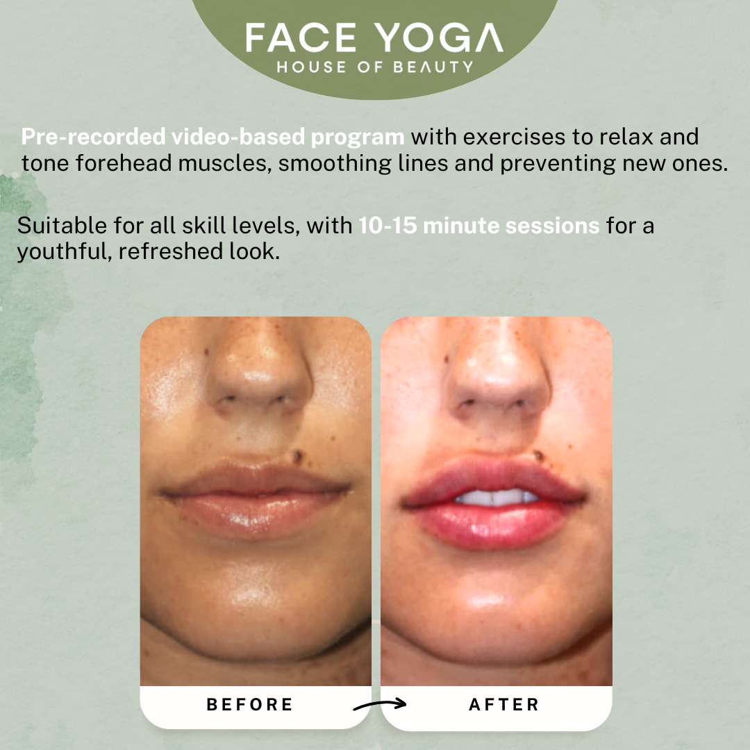 Lower Face Workout: Droopy Lips, Jaw Neck Face Yoga by Vibhuti
