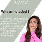 face yoga videos for beginners, fro full face lifting, jaw toning, acupressure, nose shaping, dark circle relief, milia reduction, pigmentation reduction. by house of beauty by vibhuti arora 