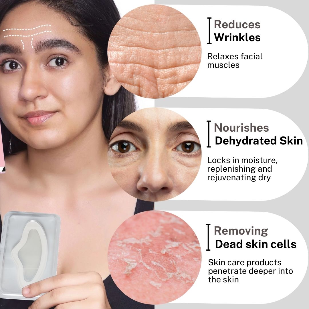 House Of Beauty India Anti-Aging Frown Patches Face Yoga gym Vibhuti Arora facegym Jade roller Guasha skingym Guasha Teacher Training Learn Yoga certified FaceTools Make up Anti ageing Frown Patches