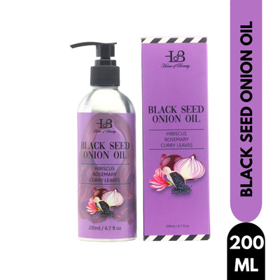 House of Beauty India  Black seed Onion Oil