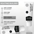 Step-by-step routine for using House of Beauty Anti-Ageing Hand Cream for soft, nourished, and protected hands.