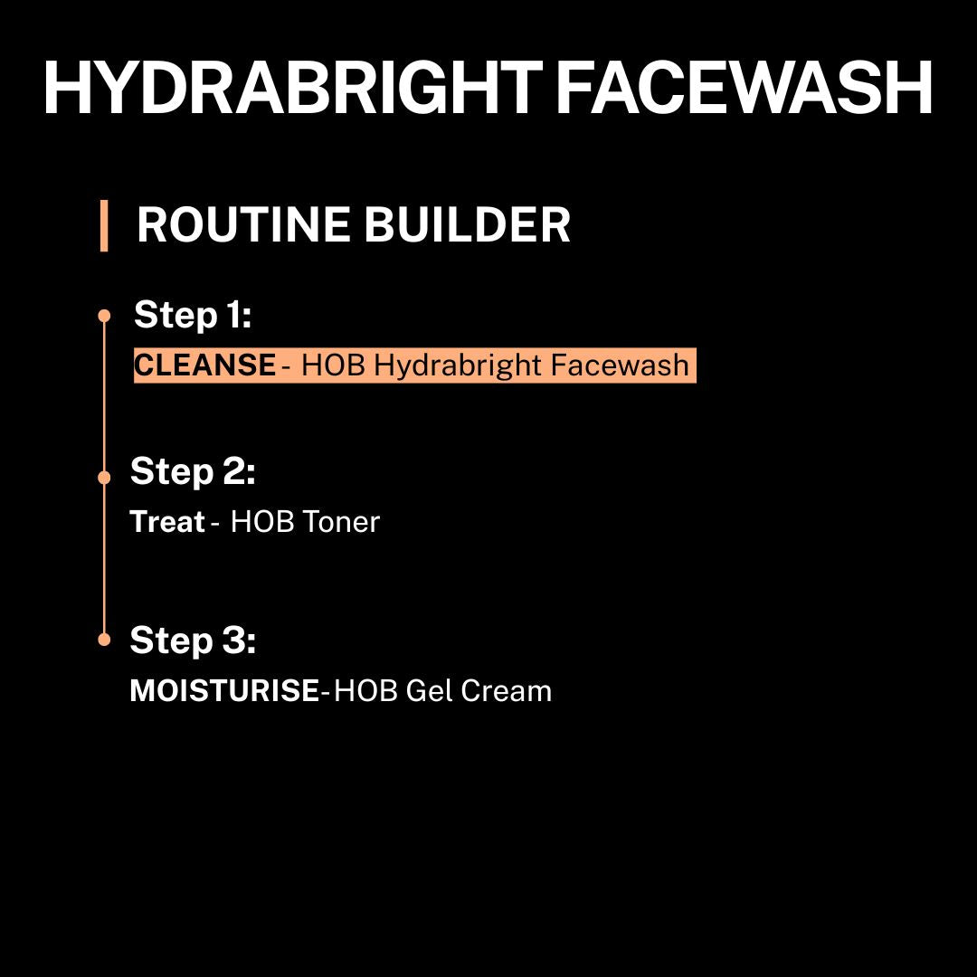 Hydrabright Facewash - Rutine Builder