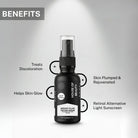 peptide serum benefits brightens skin reduces discoloration plumps skin rejuvenates anti aging retinol alternative glowing skin