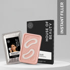 instant filler under eye patches with hyaluronic acid peptides for dark circles hollow eyes overnight treatment