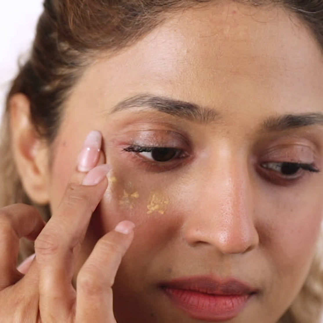 Model photo using beauty balm cream by HOB India