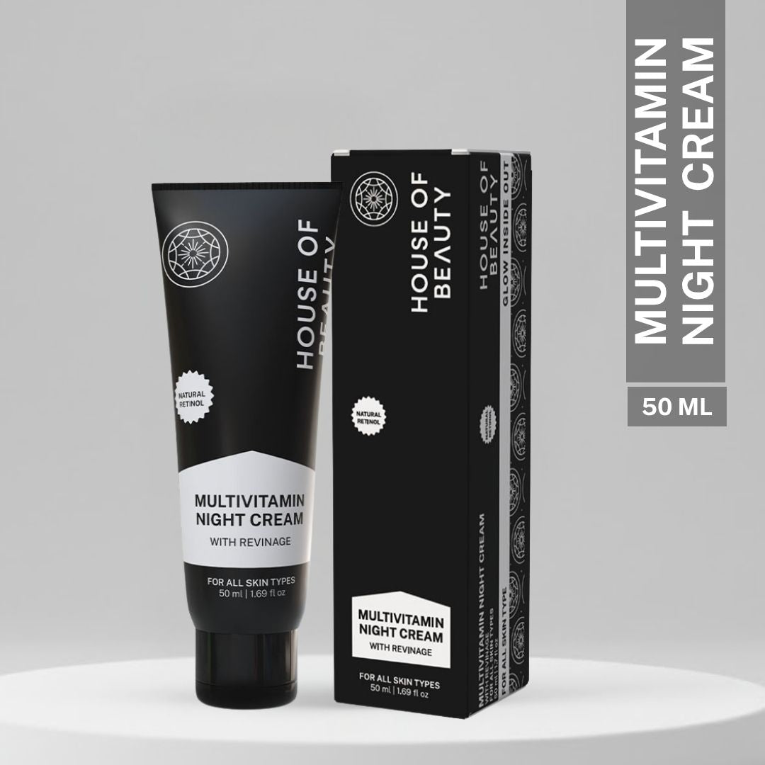 multivitamin night cream 50ml for glowing skin repair hydration and anti aging benefits