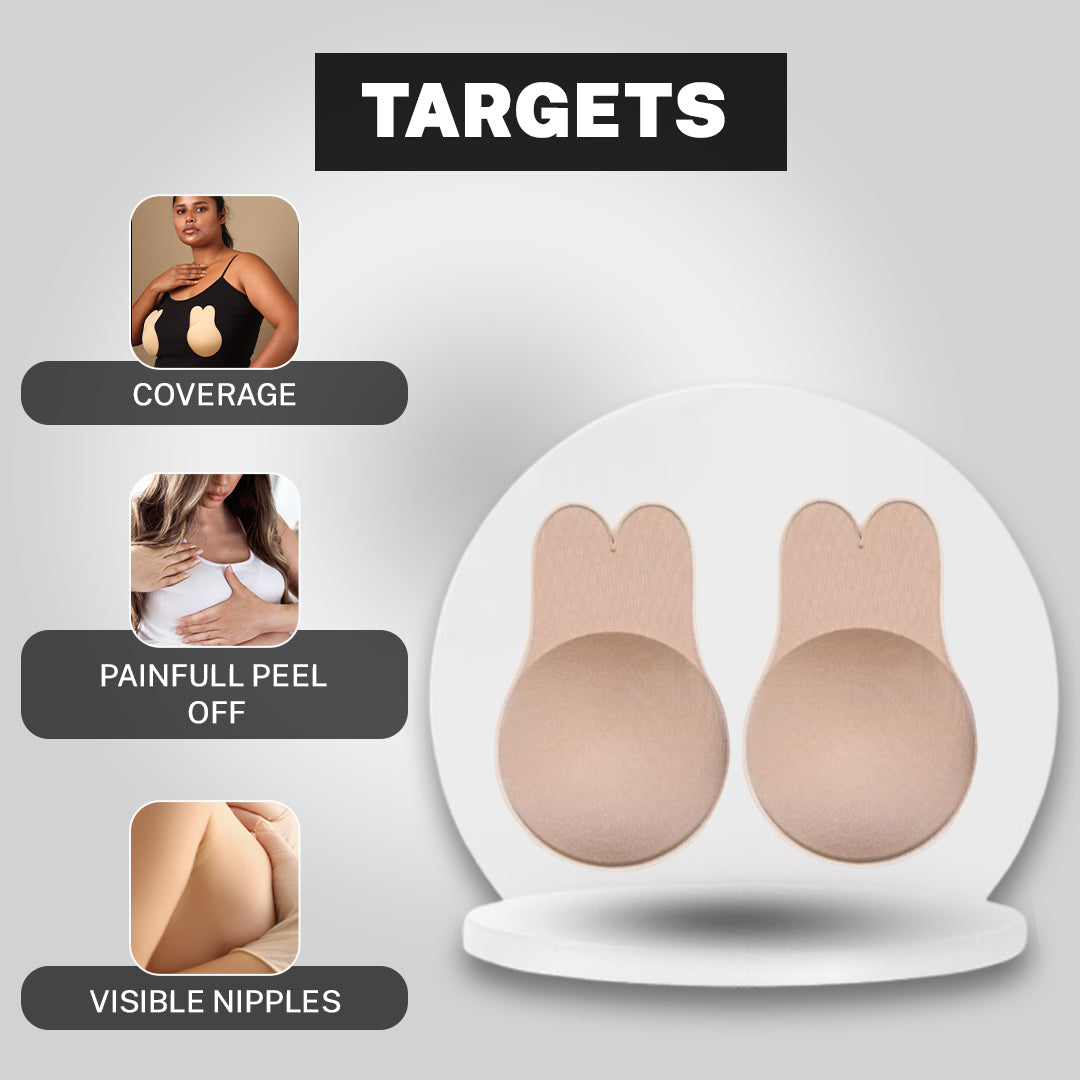 House Of Beauty India Body Care Rabbit Breast Lifts Ups (Bra) Face Yoga gym Vibhuti Arora facegym Jade roller Guasha skingym Guasha Teacher Training Learn Yoga certified FaceTools Make up Anti ageing Rabbit Breast Lifts Ups (Bra)