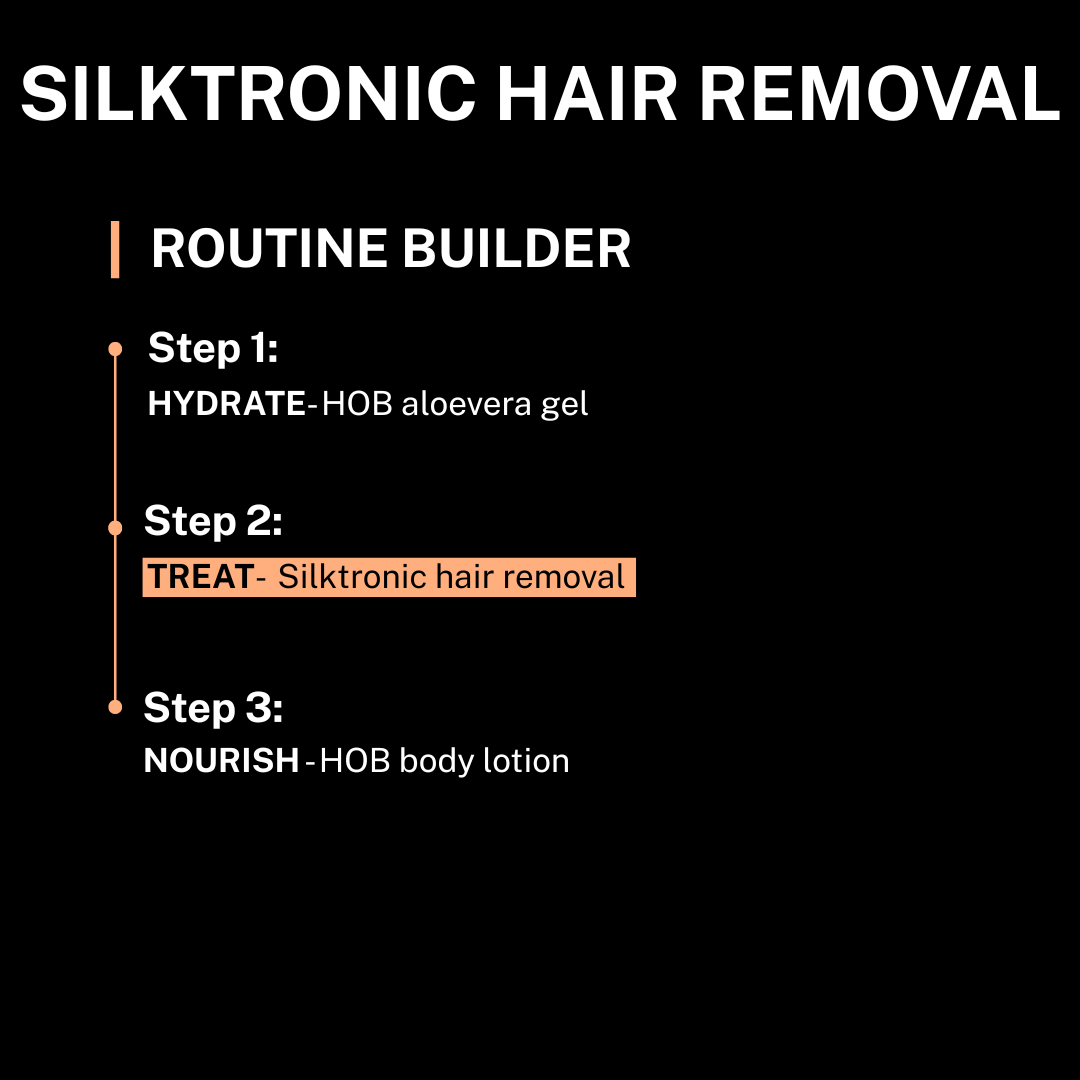 Silktronic Hair Removal - Routine Builder