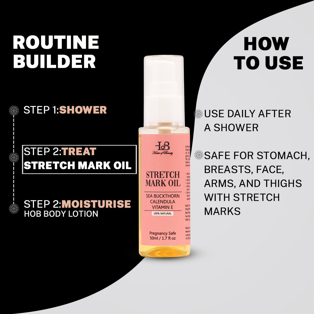 House of Beauty India Stretch marks Oil