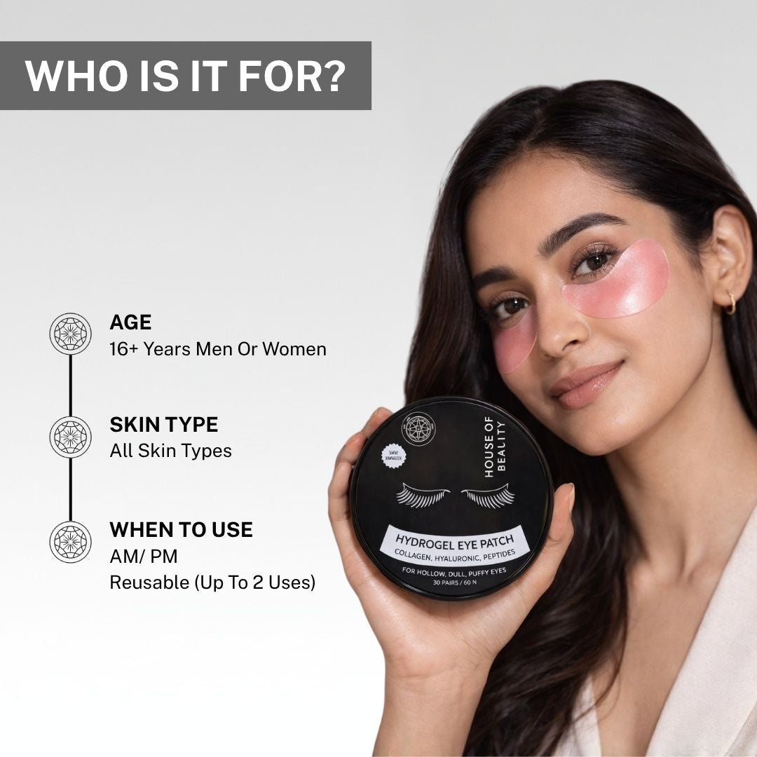 under eye patches for men and women all skin types reusable eye patches for daily skincare routine