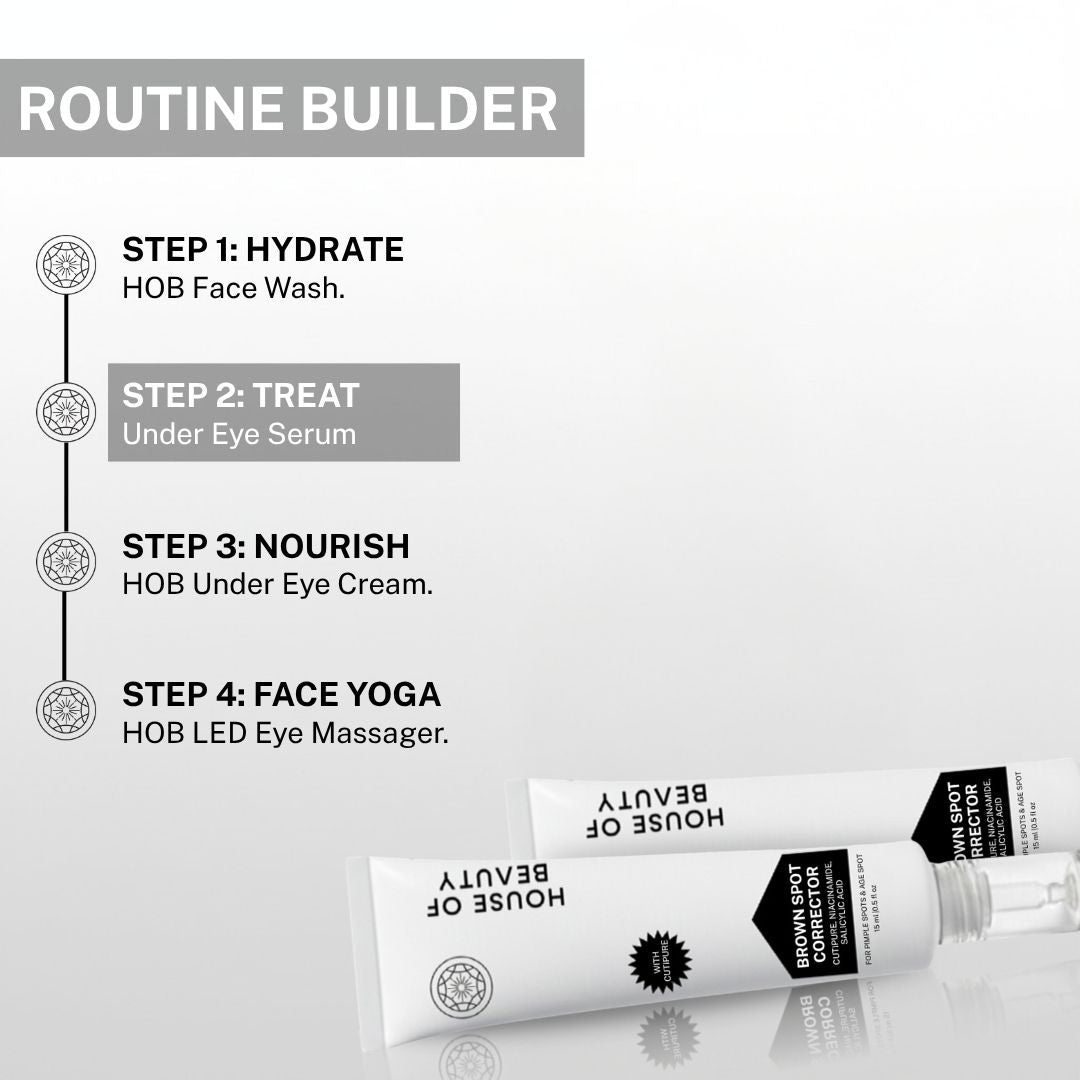 under eye skincare routine serum cream face yoga massage for dark circles and anti aging results