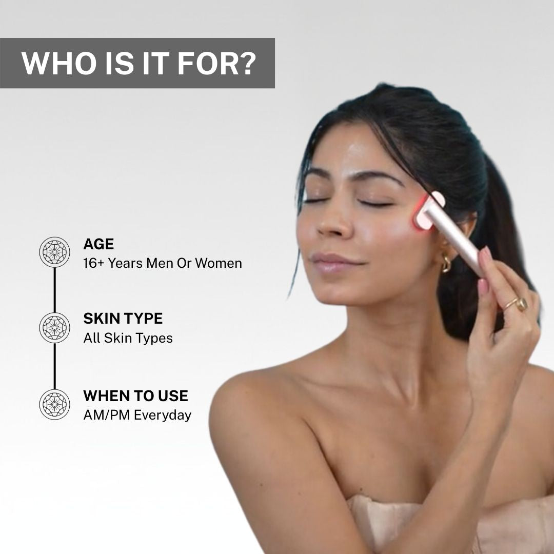 House of Beauty Under Eye Care Kit is suitable for men and women aged 16+ years, for all skin types. Ideal for daily use in both AM and PM routines for effective results in reducing puffiness, dark circles, and wrinkles.