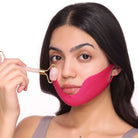 House Of Beauty India Skin Care V Chin Lift Mask(2 Times Reusable) Face Yoga gym Vibhuti Arora facegym Jade roller Guasha skingym Guasha Teacher Training Learn Yoga certified FaceTools Make up Anti ageing V Chin Lift Mask(2 Times Reusable)