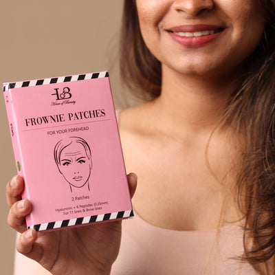 House Of Beauty India Anti-Aging Frownie Patches Face Yoga gym Vibhuti Arora facegym Jade roller Guasha skingym Guasha Teacher Training Learn Yoga certified FaceTools Make up Anti ageing Frownie Patches