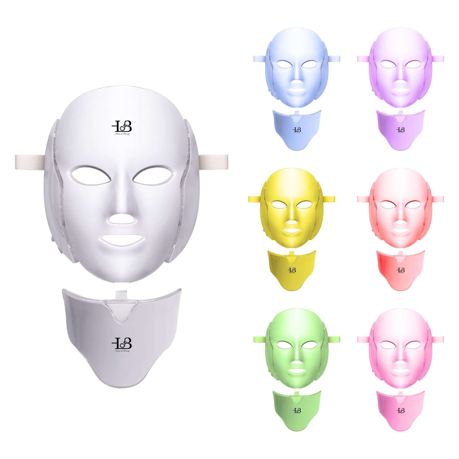 7 Colour Photon LED Mask Red Light Therapy Anti ageing & Skin tightening