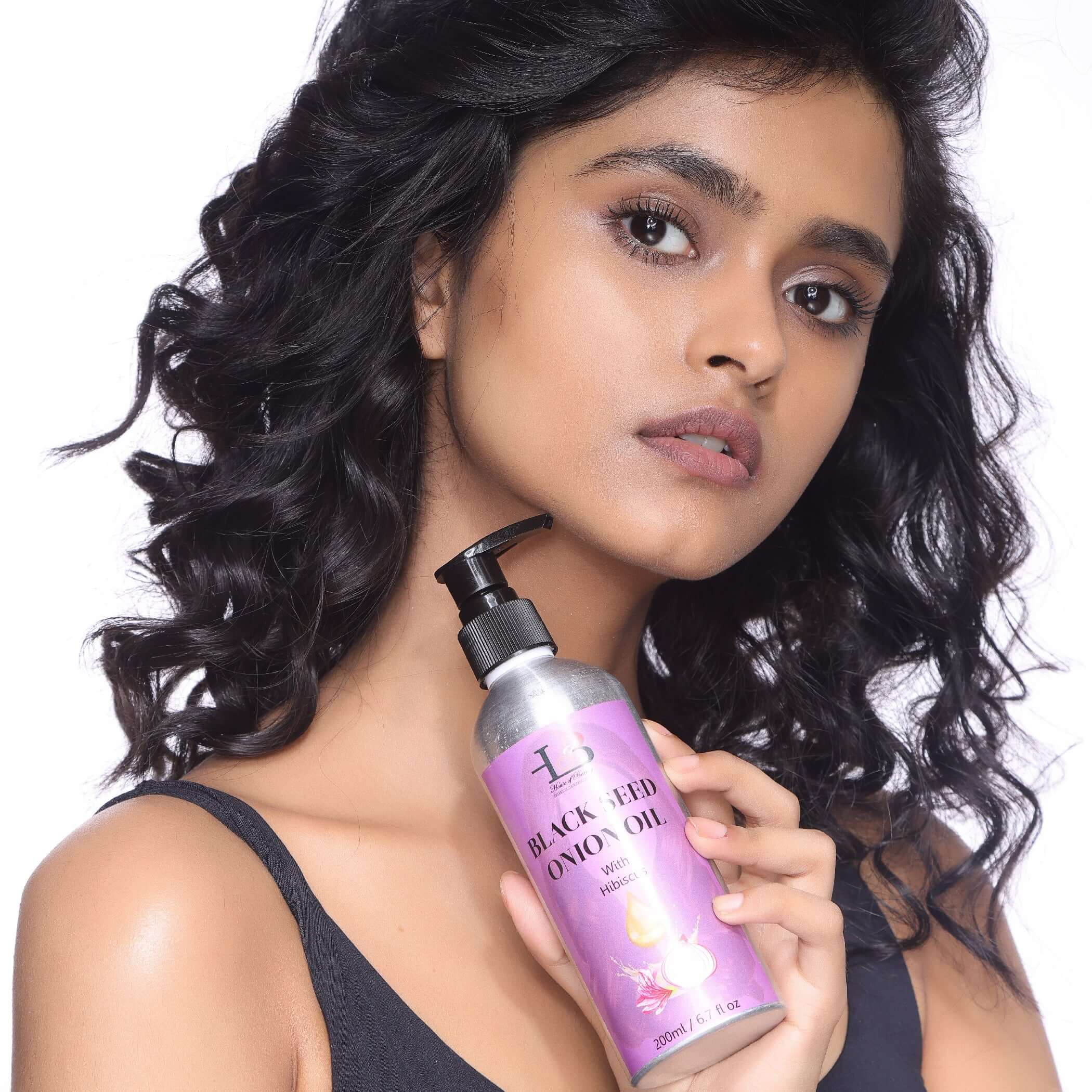 House Of Beauty India Hair Care Black Seed Onion Oil (200ml) Face Yoga gym Vibhuti Arora facegym Jade roller Guasha skingym Guasha Teacher Training Learn Yoga certified FaceTools Make up Anti ageing Black Seed Onion Oil (200ml)