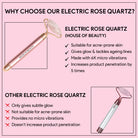 House Of Beauty India Face Tools Electric Rose Quartz Kit (3 pieces) Face Yoga gym Vibhuti Arora facegym Jade roller Guasha skingym Guasha Teacher Training Learn Yoga certified FaceTools Make up Anti ageing Electric Rose Quartz Kit (3 pieces)