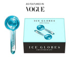 House Of Beauty India Face Tools Blue Ice Globes (1 pair) Face Yoga gym Vibhuti Arora facegym Jade roller Guasha skingym Guasha Teacher Training Learn Yoga certified FaceTools Make up Anti ageing Blue Ice Globes (1 pair)