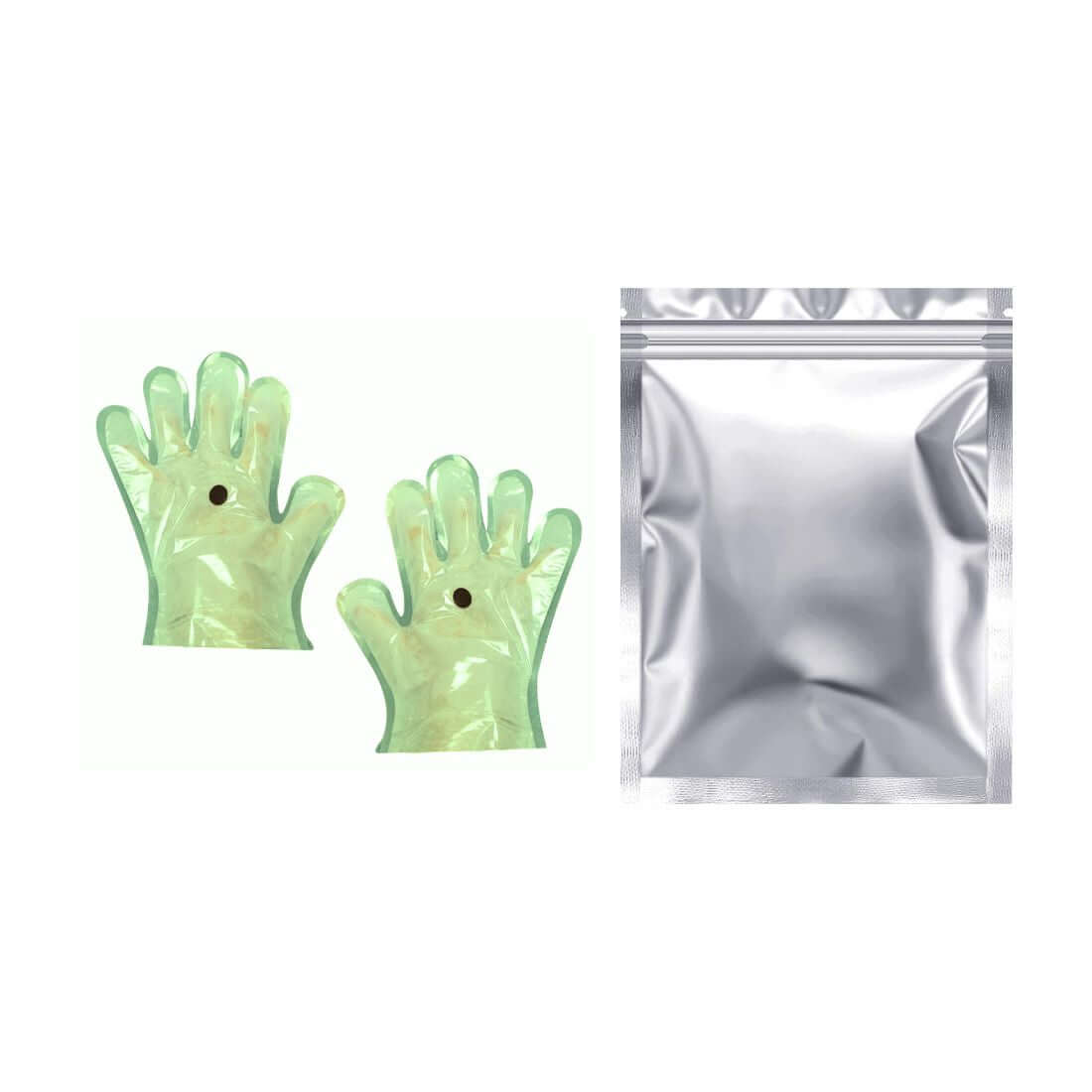 House Of Beauty India Skin Care Aloe Vera Paraffin Hand Gloves (1 pair - 4 times reusable) Face Yoga gym Vibhuti Arora facegym Jade roller Guasha skingym Guasha Teacher Training Learn Yoga certified FaceTools Make up Anti ageing Aloe Vera Paraffin Hand Gloves (1 pair - 4 times reusable)