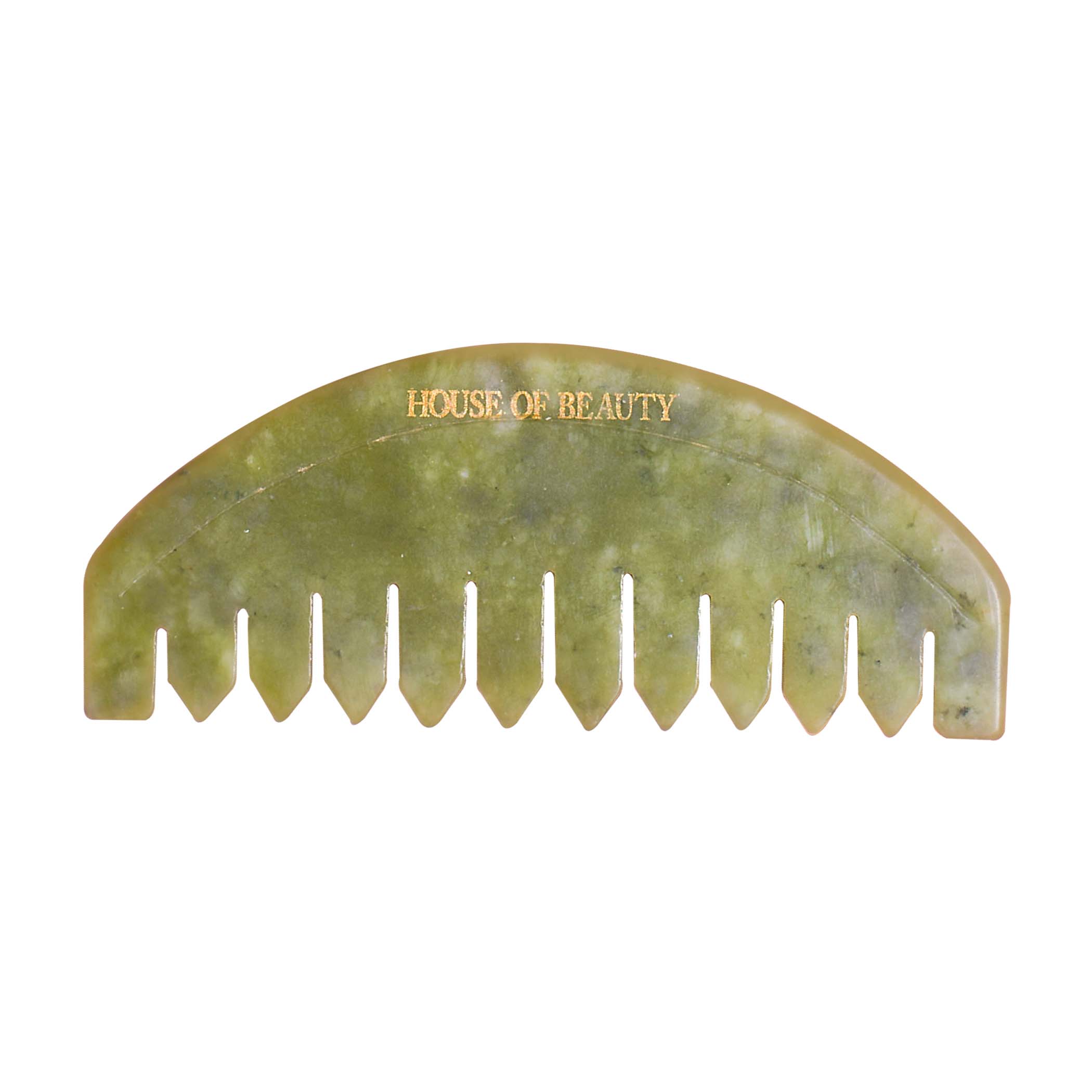 House Of Beauty India Hair Care Jade Comb Kit (3 Pieces) Face Yoga gym Vibhuti Arora facegym Jade roller Guasha skingym Guasha Teacher Training Learn Yoga certified FaceTools Make up Anti ageing Jade Comb Kit (3 Pieces)