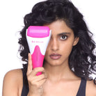 House Of Beauty India Skin Care Pink Ice Roller Face Yoga gym Vibhuti Arora facegym Jade roller Guasha skingym Guasha Teacher Training Learn Yoga certified FaceTools Make up Anti ageing Pink Ice Roller